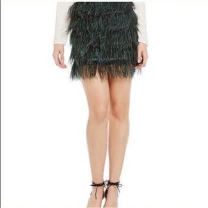 Gianni Bini feather skirt